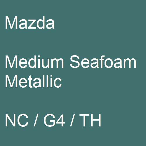 Mazda, Medium Seafoam Metallic, NC / G4 / TH.
